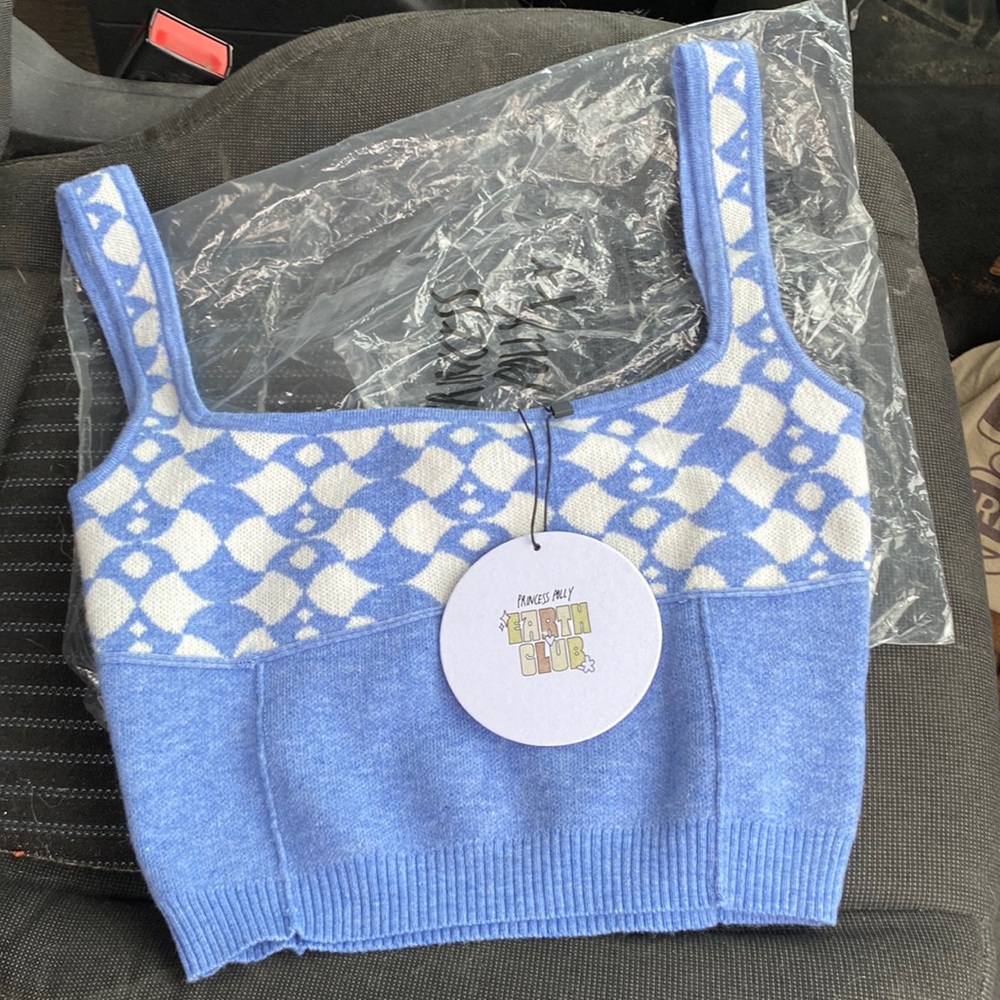 Princess Polly “earth club” crop top